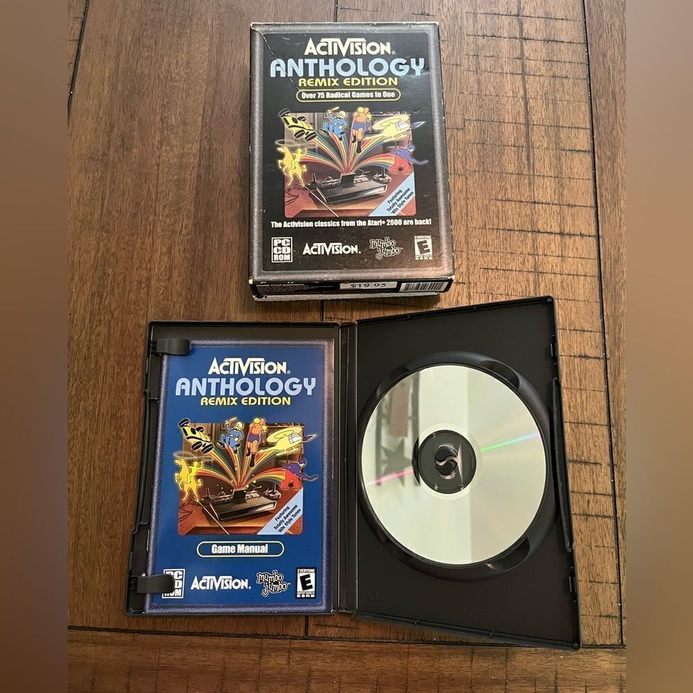 ACTIVISION ANTHOLOGY Remix Edition PC CD-ROM Atari 2600 75+ Classic Games VTG